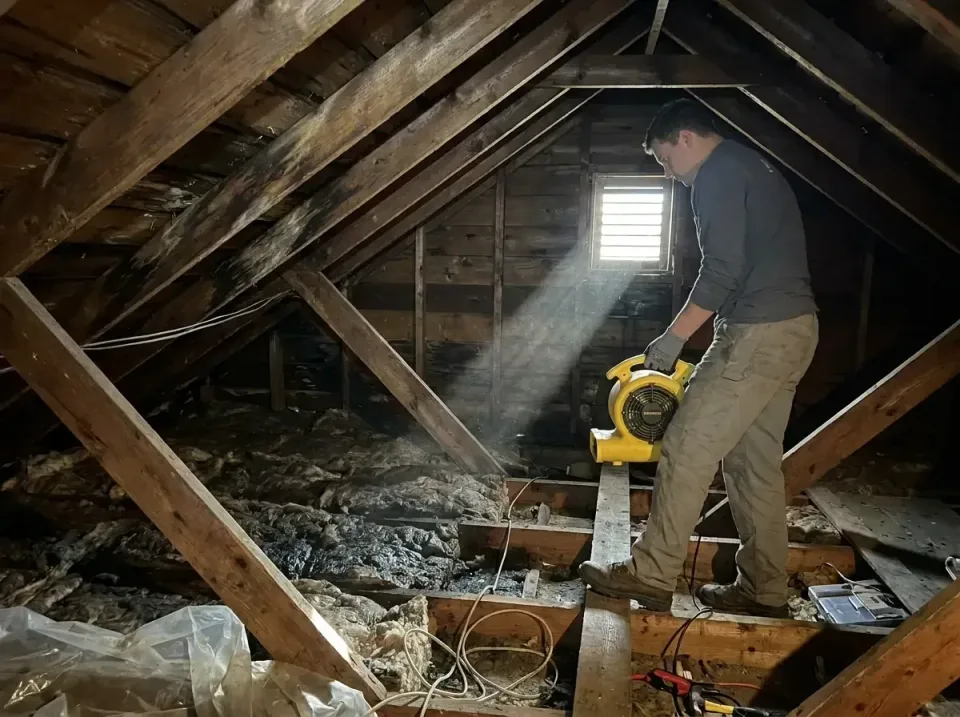 attic-water-damage-drying-proc-007 — frequently asked questions, Emergency Water Extraction & 24/7 Flood Response in North M…